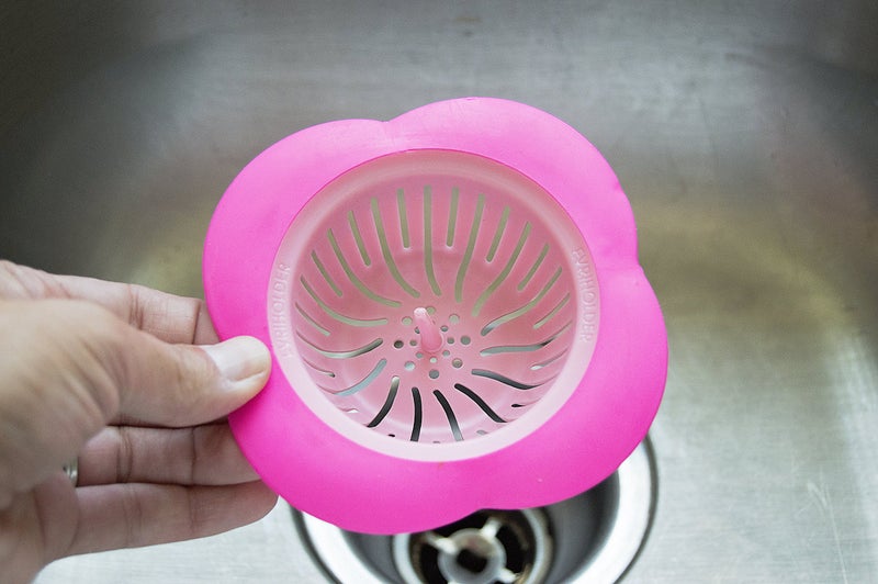 EvriHolder Evri-Sink Sink Strainer with Large Wide Rim, Tool for Kitchen Sinks, Fits Most Standard Kitchen Sinks, Offered a Set of Two, Colors May Vary - Image 4